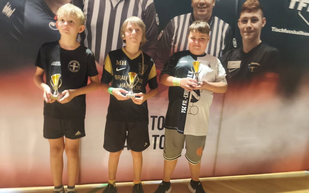 TSC Fränkisch-Crumbach überzeugt beim ITSF-500 auf dem Tornado-Tisch